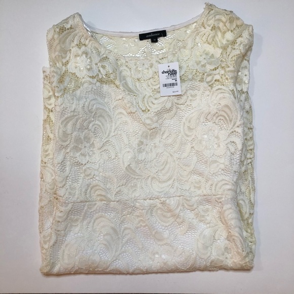 Charlotte Russe Dresses & Skirts - Women’s dress color white bodycon size medium